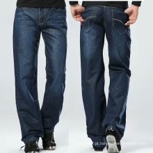 Moda Masculina Jogger Loose Blue Jeans Lavados